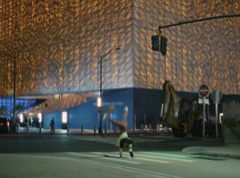 Kota New York di Malam Hari